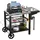 GFTIME Grillwagen 107 x 63 x 81 cm Gummi/Metall