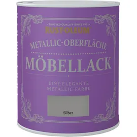 RUST-OLEUM Möbellack Metallisch Silber Matt 750 ml