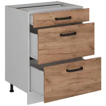 Vicco Schubladenschrank R-Line 60 x 0 x 81,6 cm Weiß