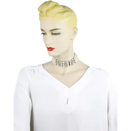 COLLEZIONE ALESSANDRO Kurze Kette mit Anhänger Alexandra " in creme | Gr.: onesize,