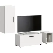 xonox.home Xonox Wohnwand weiß B/H/T: ca. 75x32x34 cm Wohnzimmer, Wohnwände, Anbauwände