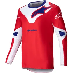 Alpinestars Racer Veil, Trikot - Rot/Weiß/Blau - XXL