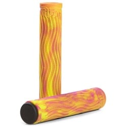 Raptor Slim Grips Swirl yellow purple Scooter Griff stund