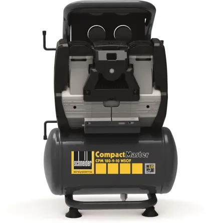 Schneider Kompressor CompactMaster Silent CPM 180-9-10 WSOF ölfrei