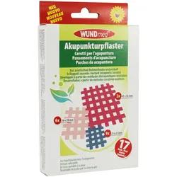 WUNDmed® Akupunkturpflaster Textilgewebe 17 Stück/Packung