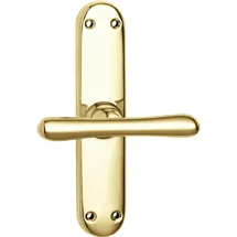 grundmann Fenstertrieb 520 - gerade, ohne VK, Messing poliert, 1 Stück Fenstergriff Zubehör Beschläge