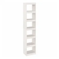 vidaXL Bücherregal 40 x 30 x 199 cm Weiß
