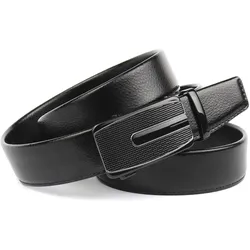 Ledergürtel ANTHONI CROWN, Damen, Gr. 90, schwarz, Rindsleder, casual, Gürtel, Automatik Schließe