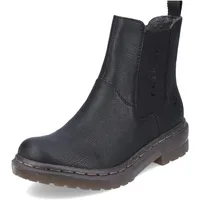 RIEKER Damen 78292 Chelsea-Stiefel, Schwarz, 40 EU