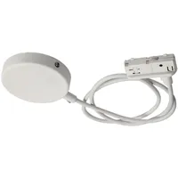 Deko-Light Deko Light 720010 D One Hochvolt-Schienensystem-Komponente Einspeiser weiß