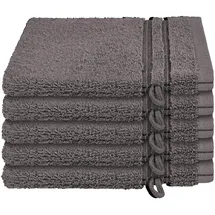 SCHIESSER Milano Waschhandschuh 5 x 16 x 22 cm anthrazit