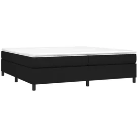 vidaXL Boxspringbett 200 x 200 cm Schwarz