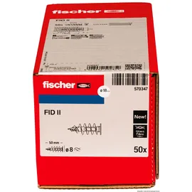 Fischer Dämmstoffdübel FID II 50 mm 50 Stück