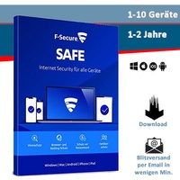 F-Secure Safe 2024, 1/3/5/10 Geräte, 1 oder 2 Jahre, Download