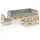 vidaXL 8-tlg. Garten-Lounge-Set mit Kissen grau