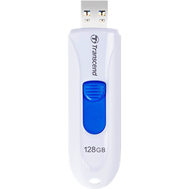 Transcend JetFlash 790 128 GB weiß USB 3.1