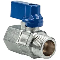 Tecuro MINI Kugelhahn Innengewinde Rp 1/2 Zoll x Außengewinde