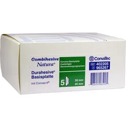 COMBIHESIVE Natura Basis konv.RR45 28mm fl.ov.Kle. 5 St Basisplatte