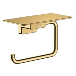 Hansgrohe Toilettenpapierhalter AddStoris Gold-Optik Metall 41772990