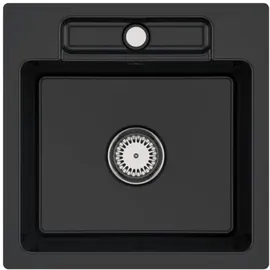 Villeroy & Boch Siluet 50 S flat ebony + Handbetätigung