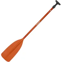 Kanu-Paddel Alu verstellbar 130‒150 cm - 100, orange|schwarz, EINHEITSGRÖSSE