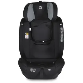 Moni Kindersitz i-Size i-Safe (76-150cm) Isofix, Top Tether, 13-fach verstellbar grau
