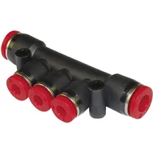 IMI NORGREN IMI Verteiler C00D31006 Rohr-Ø: 10 mm, 10 mm, 6 mm, 6 mm, 6 mm 1 St.