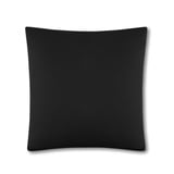 VelvetHome Deluxe Kissenbezug 80x80 cm 1teilig Made in EU Hohe Qualität Kopfkissenbezug mit Reißverschluss 100% Baumwolle Kissenhülle 80x80 Schwarz