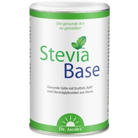 Dr. Jacob's SteviaBase I alternative Tafelsüße ohne Zucker I gesunder Zuckerersatz1 aus Erythrit, Xylit und Steviolglykosiden aus Stevia mit Calcium und Magnesium, zahnfreundlich1 I 400 g