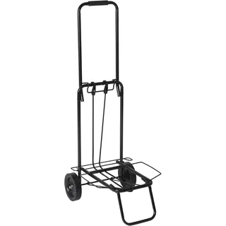 Bo-Camp Unisex Erwachsene 5267281 Gepäckwagen, Schwarz, 35 Kg