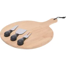 Excellent Houseware Käse-Servierbrett braun | Gr.: onesize