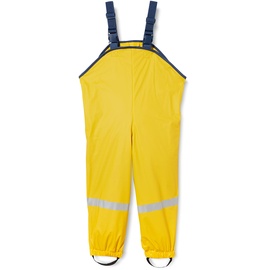 Playshoes Wind- und wasserdichte Regenhose Regenbekleidung Unisex Kinder,Gelb,128