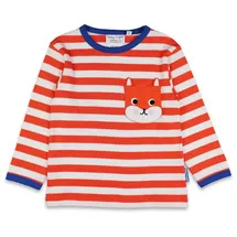 Toby Tiger Longsleeve in Rot | Gr.: 80