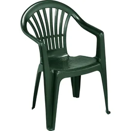 Mojawo Altea Stapelstuhl 56 x 56 x 43 cm Grün 4 St.