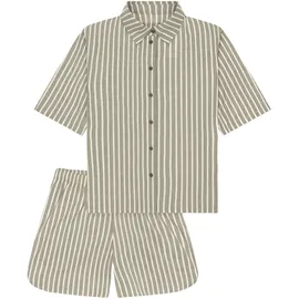 SCHIESSER Pyjama Selected Premium grün 4XL (48)