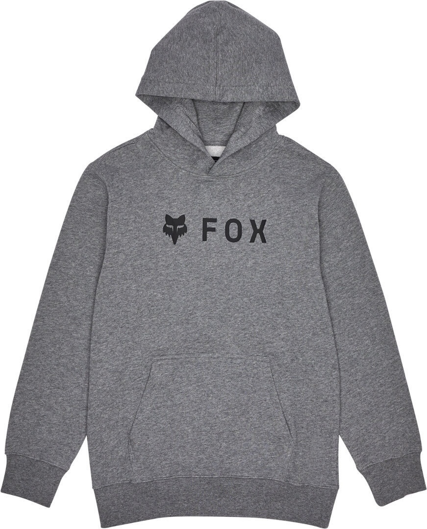 FOX Absolute Jeugd Hoodie, grijs, M