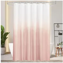 luxuskollektion Duschvorhang 180 x 200 cm rosa