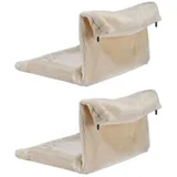 Gravidus 2er Set Katzen Hängematte Heizungsliege Hängeliege Kuschelbett