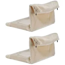 Gravidus 2er Set Katzen Hängematte Heizungsliege Hängeliege Kuschelbett