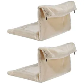 Gravidus 2er Set Katzen Hängematte Heizungsliege Hängeliege Kuschelbett