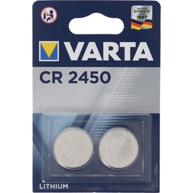 Varta Professional Electronics CR2450, CR 2450 Lithium 2er Blister Verpackung