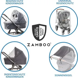 ABC-Design ABC Design Kombi-Kinderwagen Samba 2 inkl. Babywanne - Braun