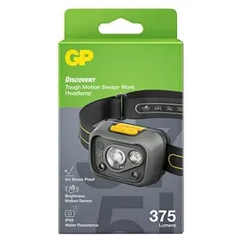 GP Stirnlampe 6.6 cm grau