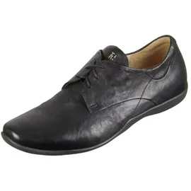 THINK! Stone chromfrei gegerbte nachhaltige Halbschuhe, schwarz 46