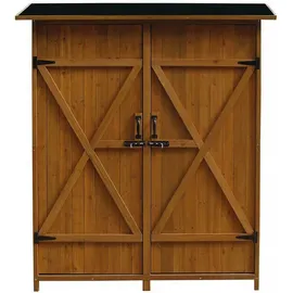 Habitat et Jardin Gartenschrank espacio 49 x 162 x 140 cm Braun