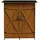 Habitat et Jardin Gartenschrank espacio 49 x 162 x 140 cm Braun