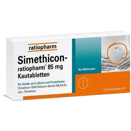 Ratiopharm Simethicon-ratiopharm 85 mg Kautabletten