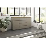 MCA Furniture PALAMOS Sideboard 150 x 86 x 40 cm grau / grau