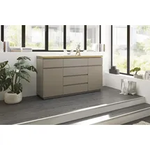 MCA Furniture PALAMOS Sideboard 150 x 86 x 40 cm grau / grau
