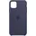 Apple iPhone 11 Pro Max Silikon Case mitternachtsblau